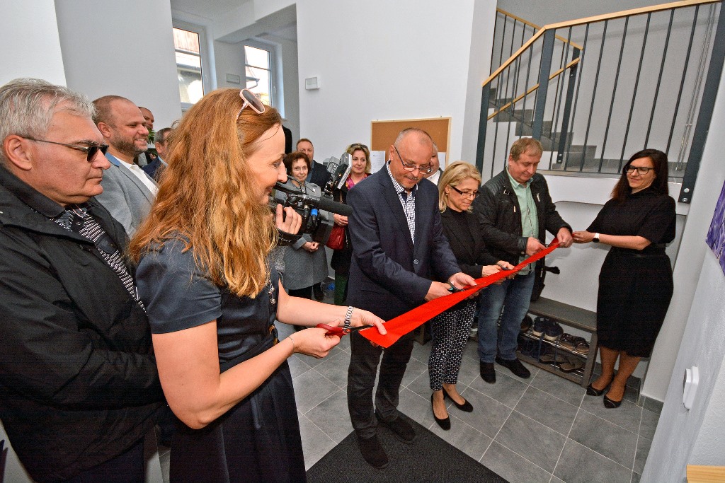 Slavnostní otevření nové budovy chráněného bydlení v Bohumíně