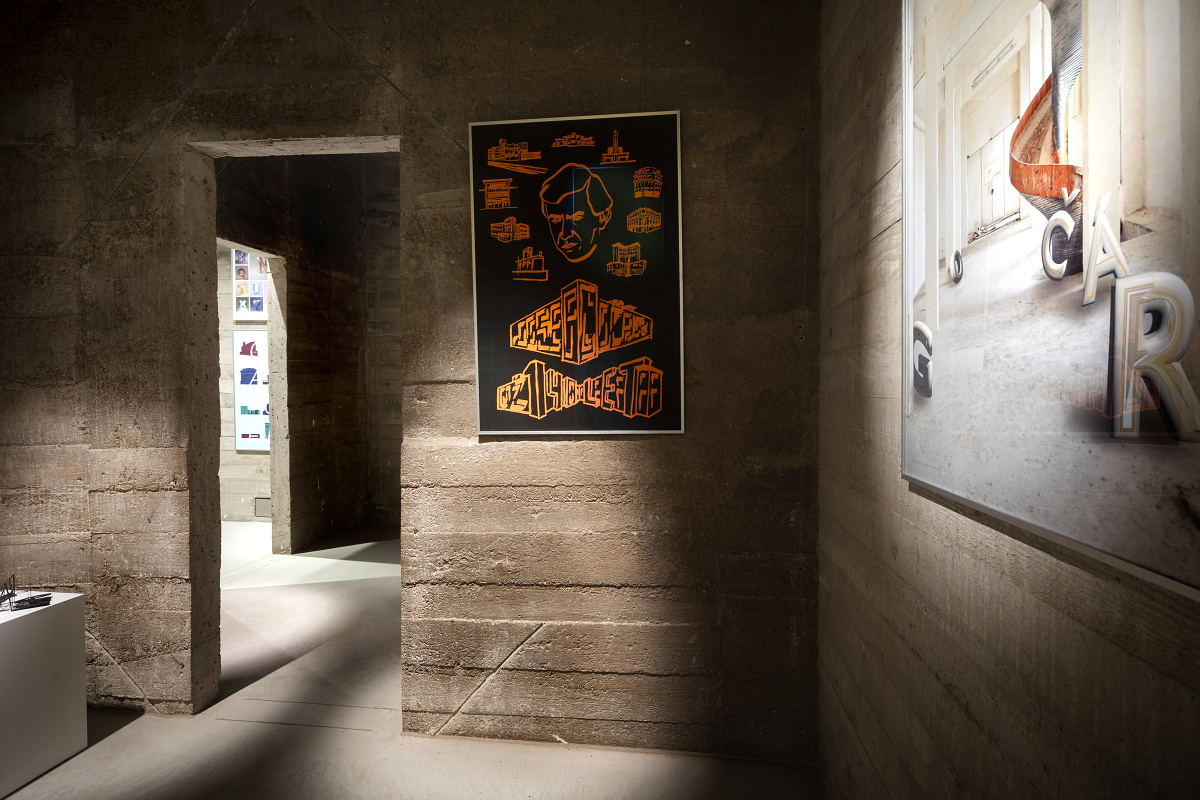 Prostory starého sila v Gočárově galerii
