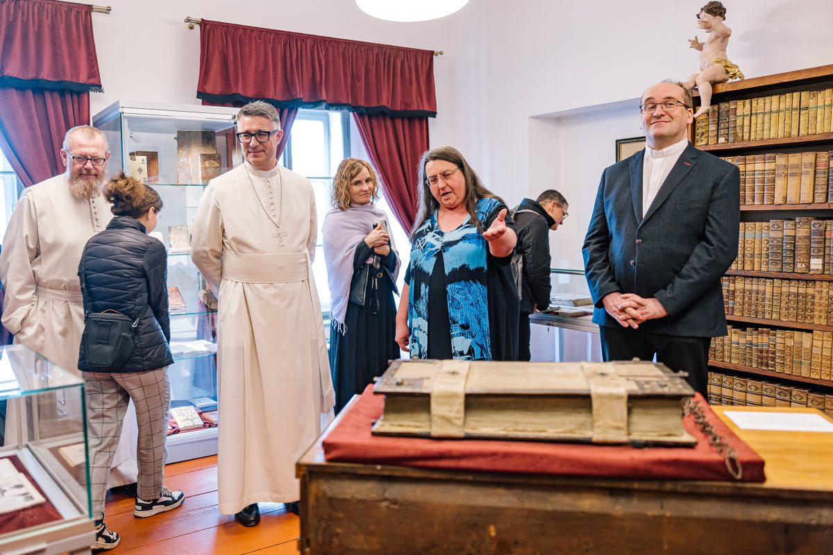 Slavnostní otevření Staré prelatury a klášterní knihovny v Želivském klášteře