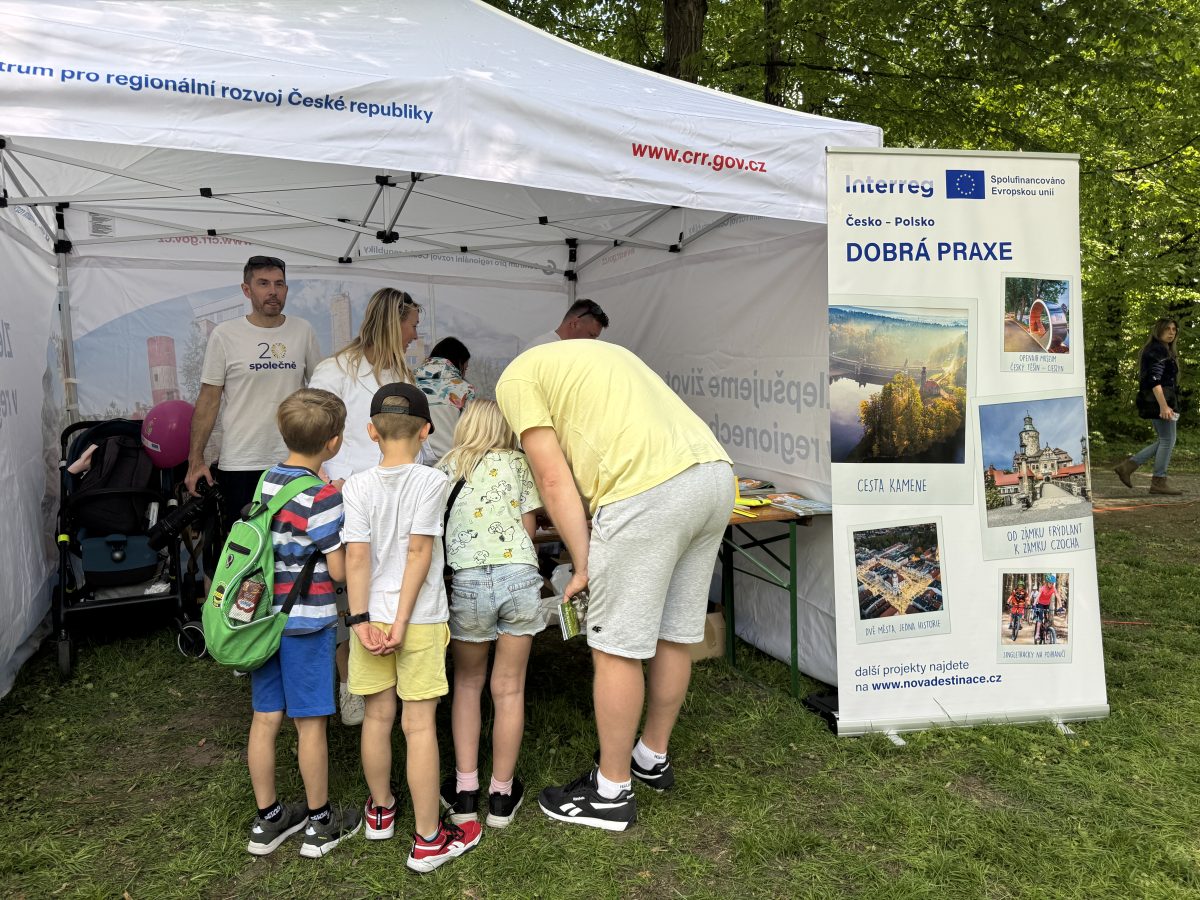 Seznámili jsme návštěvníky s projekty z programu Interreg – výsledky, které jsou vidět
