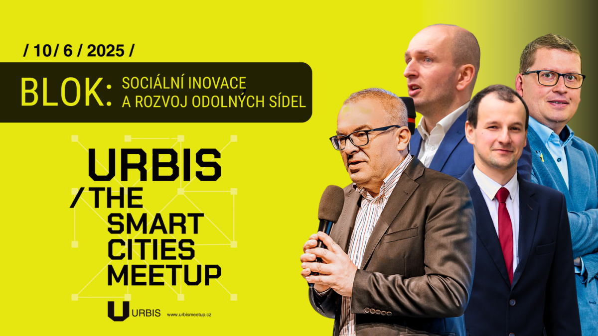 Centrum pro regionální rozvoj (CRR) vás zve na programový blok Sociální inovace a rozvoj odolných sídel, který proběhne na veletrhu URBIS.