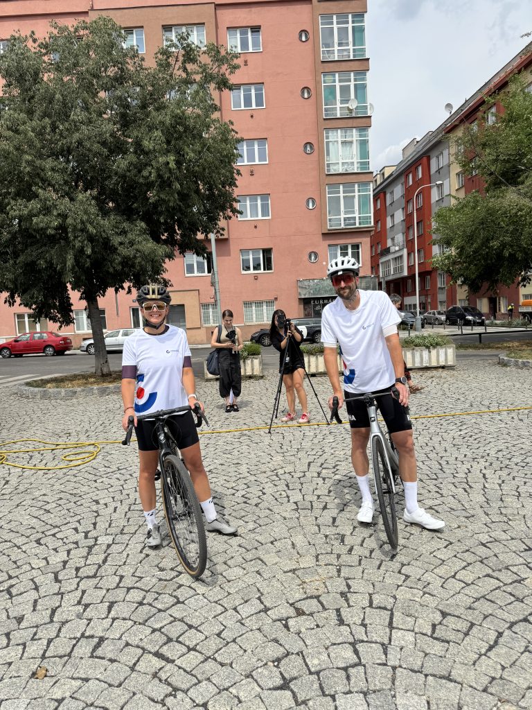 Jízda míru je pro cyklisty z Centra velkou výzvou