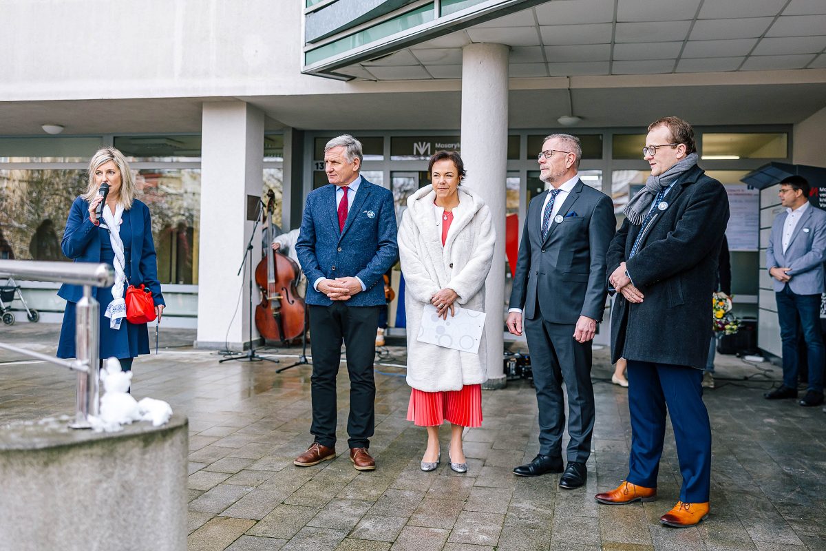 Slavnostní otevření Masarykovy veřejné knihovny Vsetín