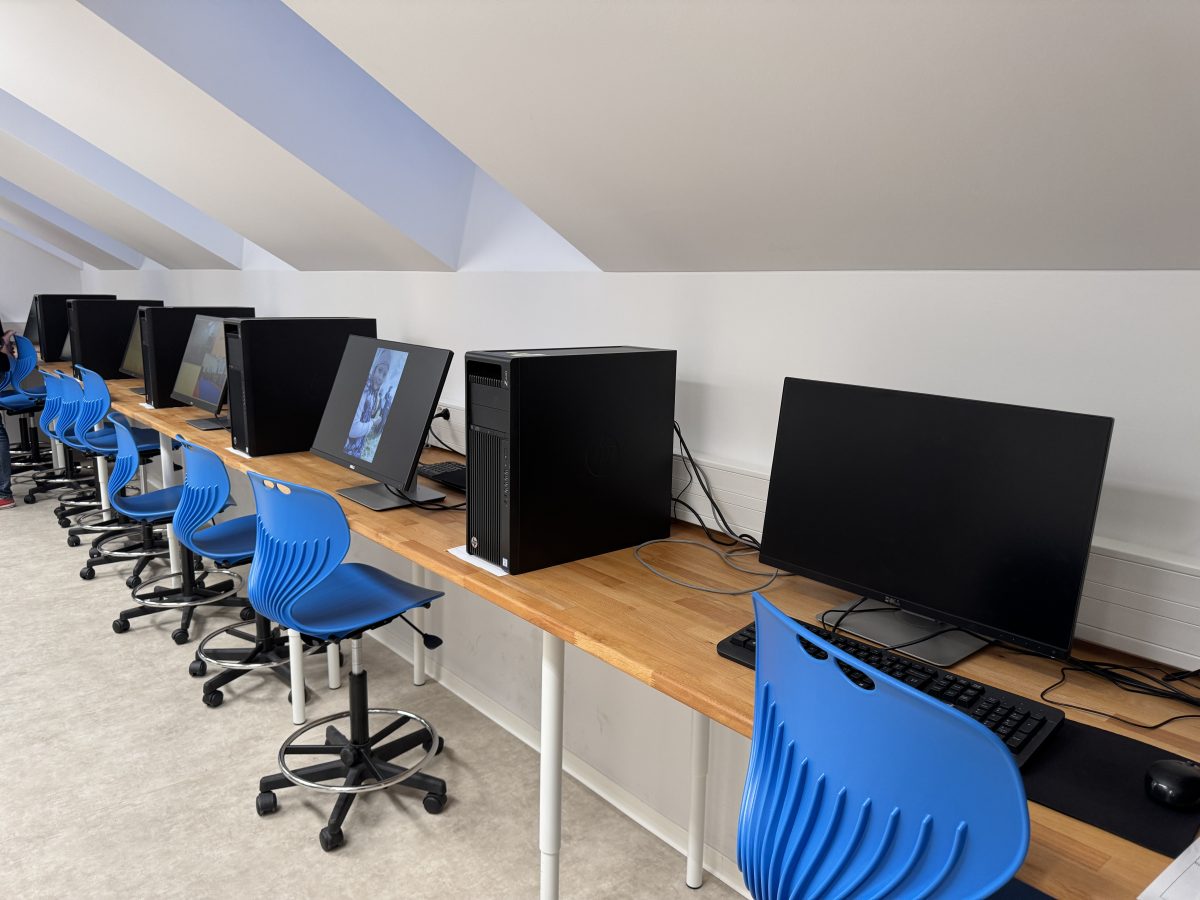 Modernizované prostory školy Dobromysl