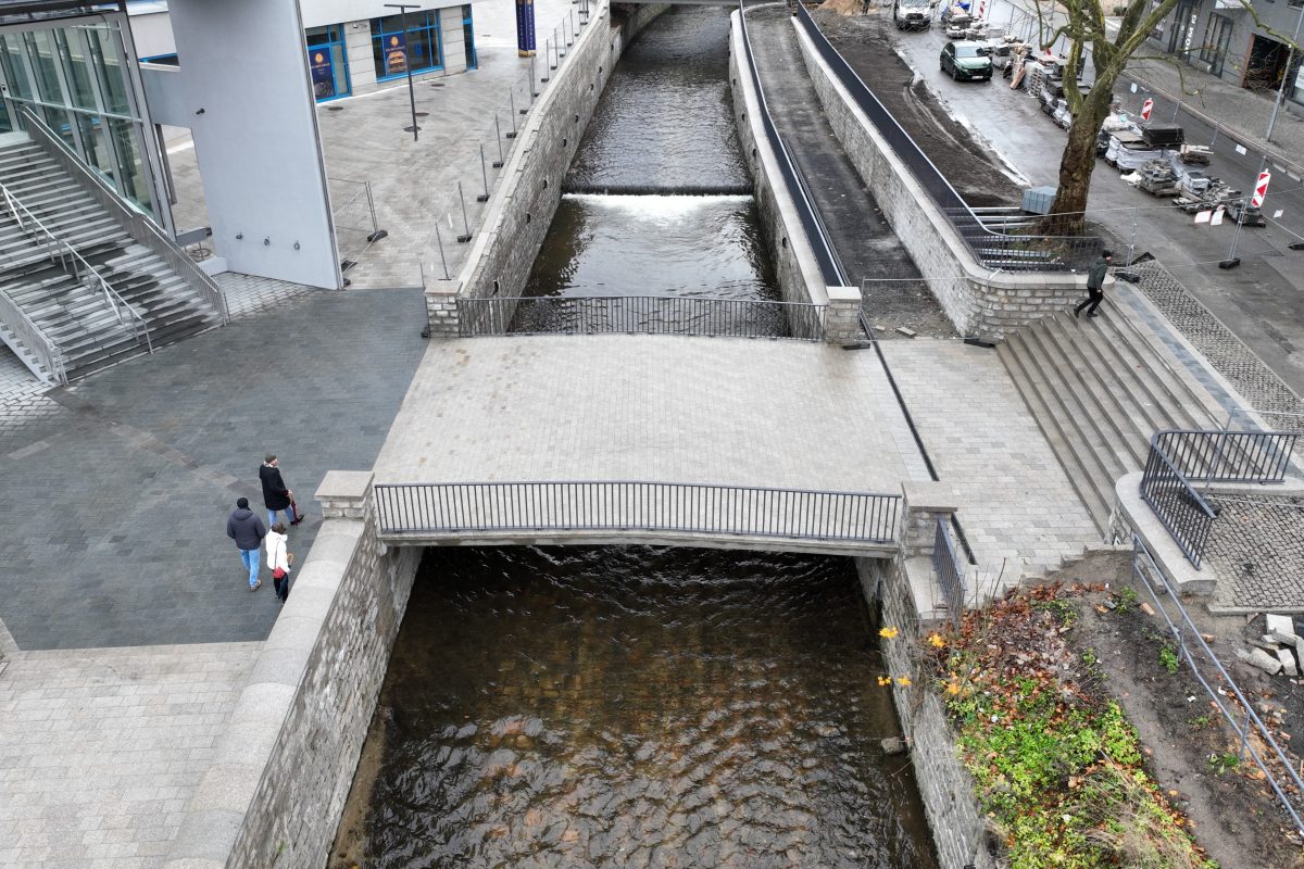 Nová náplavka v Liberci mění okolí řeky v příjemné místo pro život