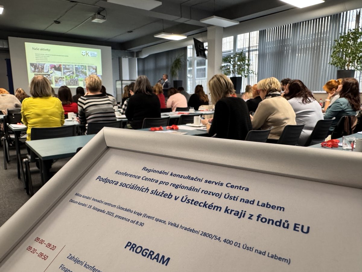 Konference v Ústeckém kraji představila výsledky a financování sociálních služeb