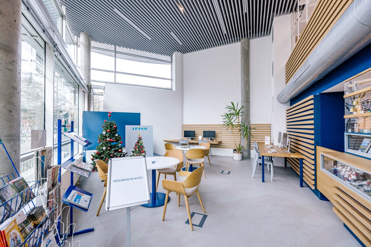 Nové interiéry Masarykovy veřejné knihovny Vsetín