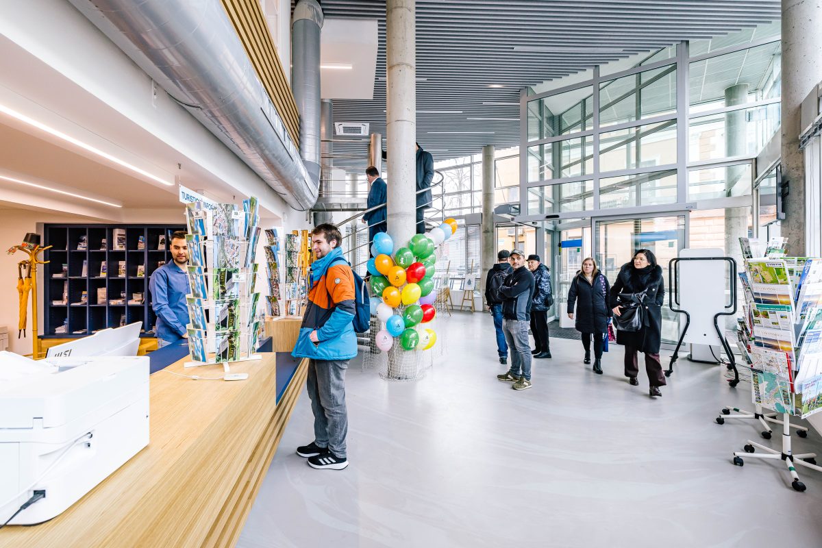 Nové interiéry Masarykovy veřejné knihovny Vsetín