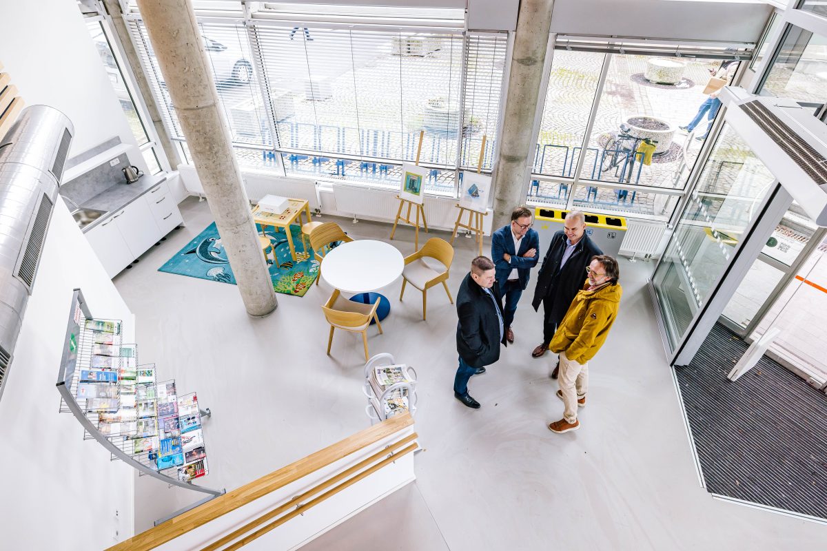 Nové interiéry Masarykovy veřejné knihovny Vsetín