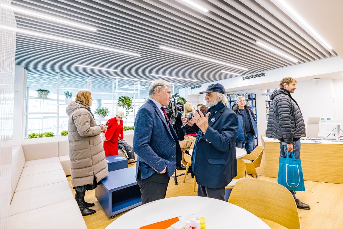 Nové interiéry Masarykovy veřejné knihovny Vsetín