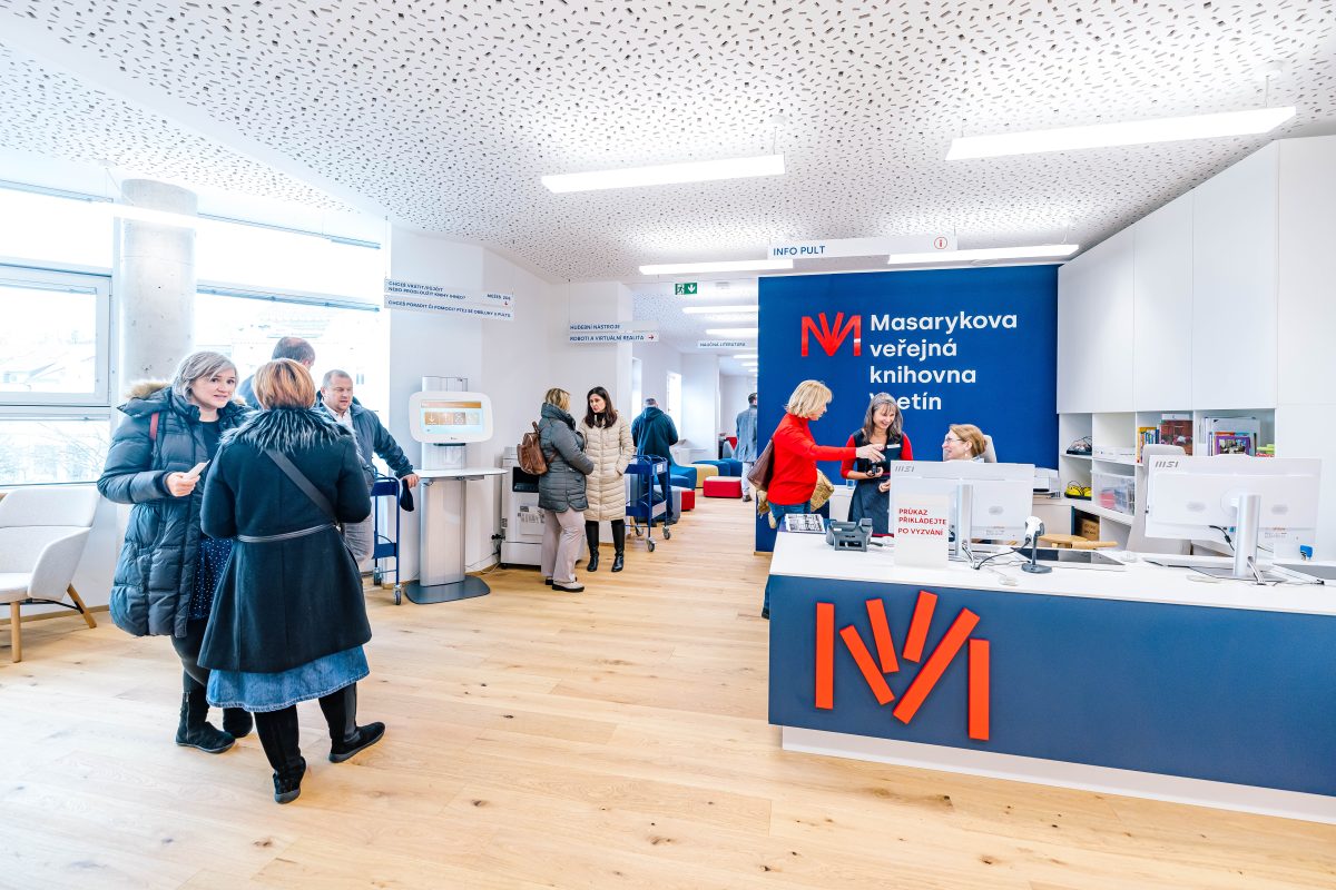 Nové interiéry Masarykovy veřejné knihovny Vsetín