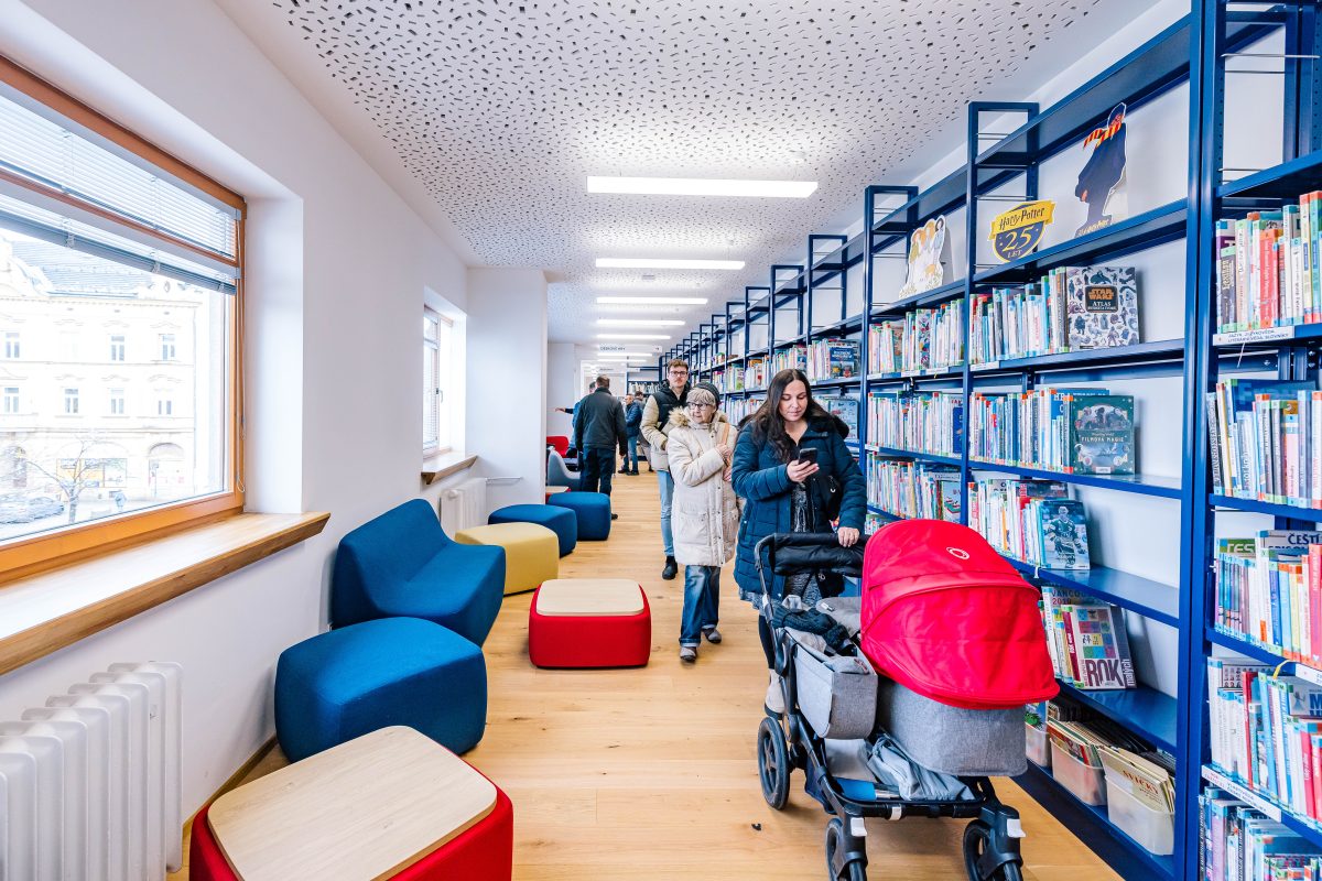 Nové multifunkční centrum knihovny a TIC Vsetín