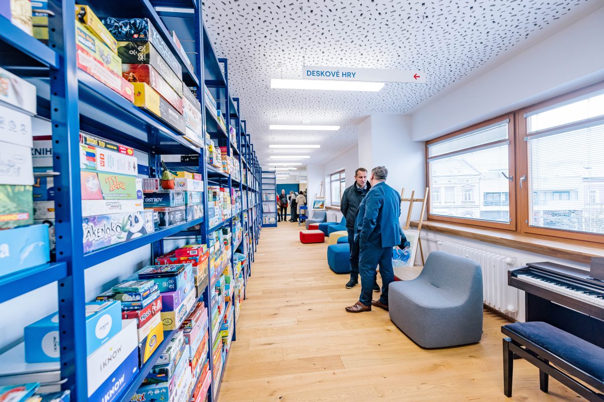 Nové multifunkční centrum knihovny a TIC Vsetín