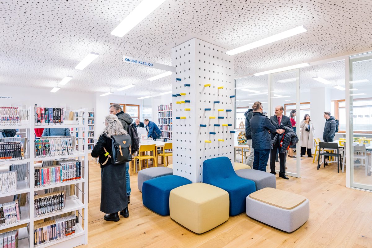 Nové multifunkční centrum knihovny a TIC Vsetín