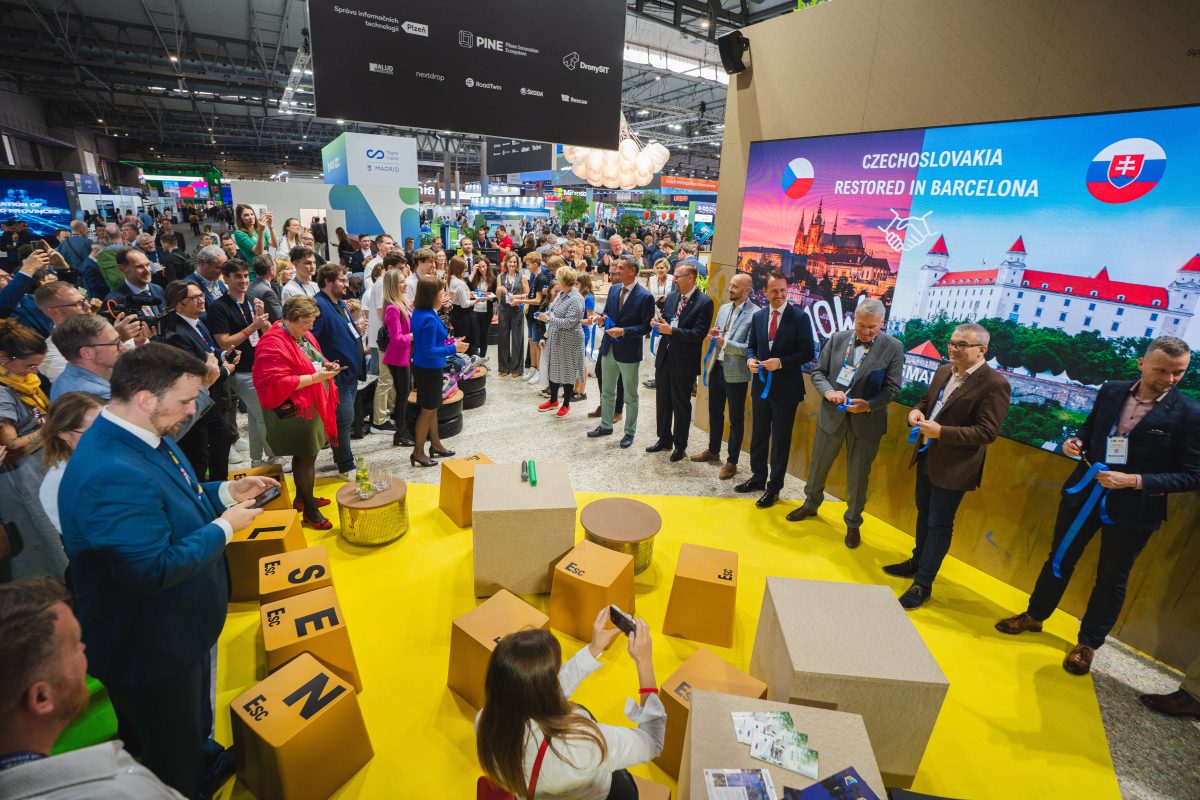 Oficiální zahájení na českém stánku na Smart City Expo 2025