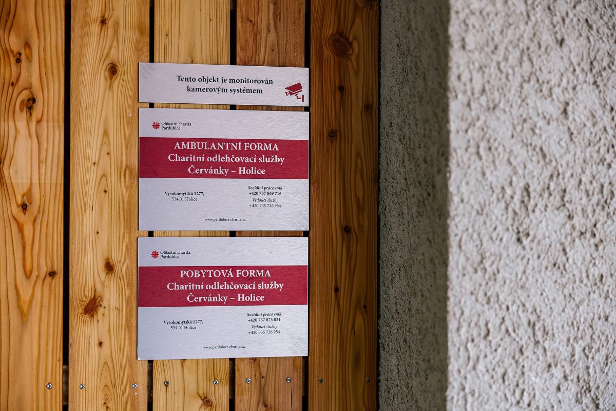 Bezbariérové centrum odlehčovací služby v Holicích