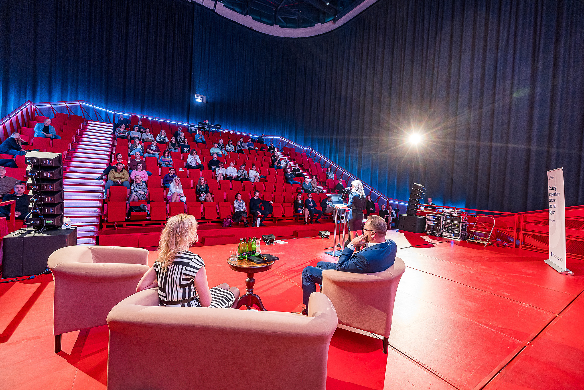 Kulturní akce v revitalizovaném prostoru Císařských lázní