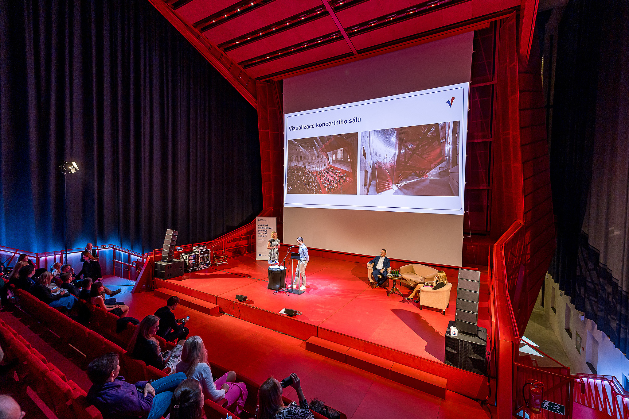 Kulturní akce v revitalizovaném prostoru Císařských lázní