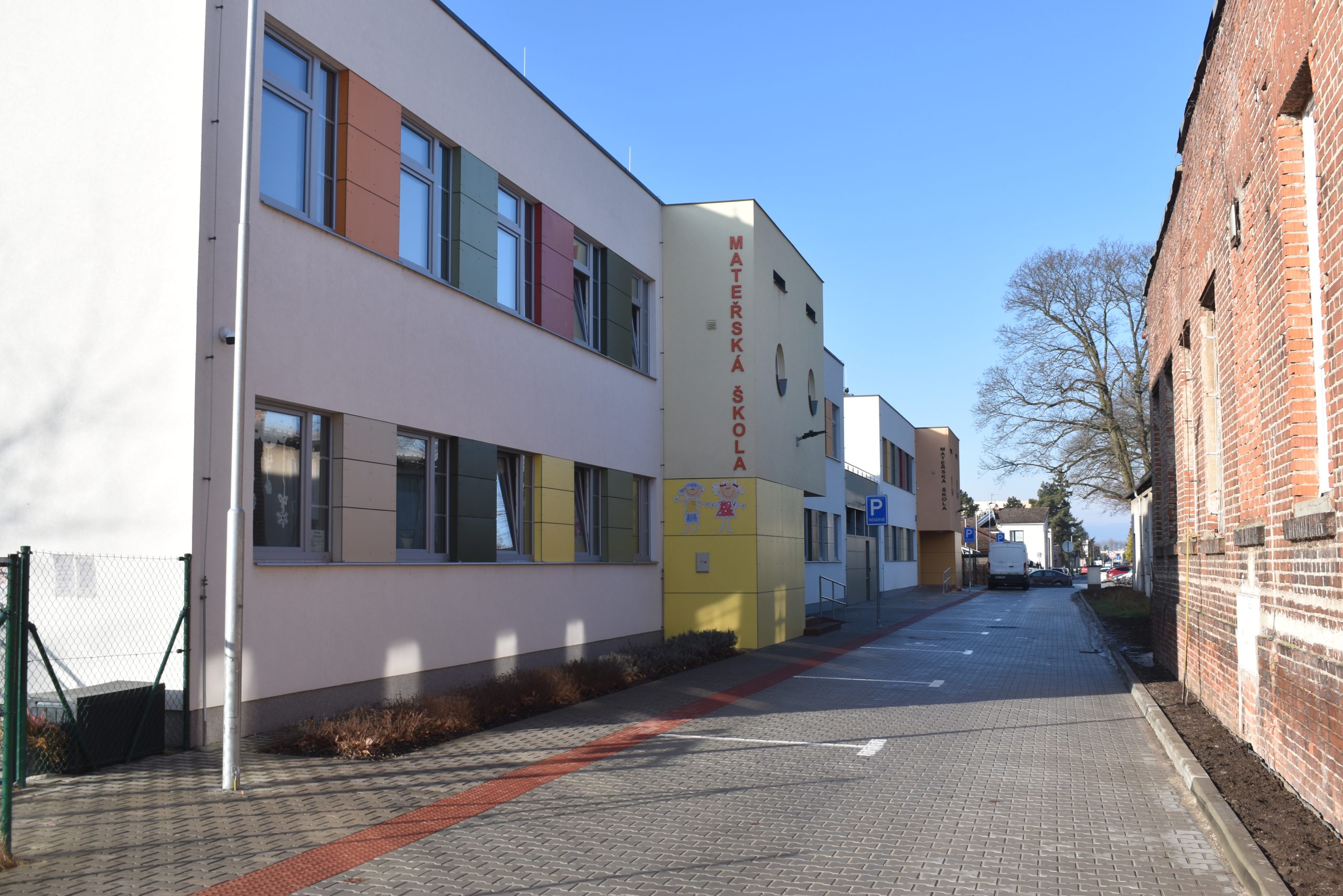 Nový pavilon mateřské školy Třebechovice pod Orebem