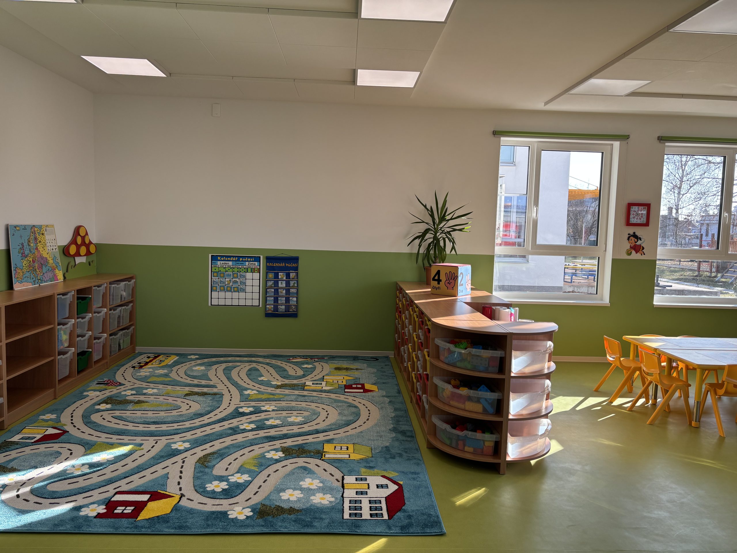 Nový pavilon mateřské školy Třebechovice pod Orebem