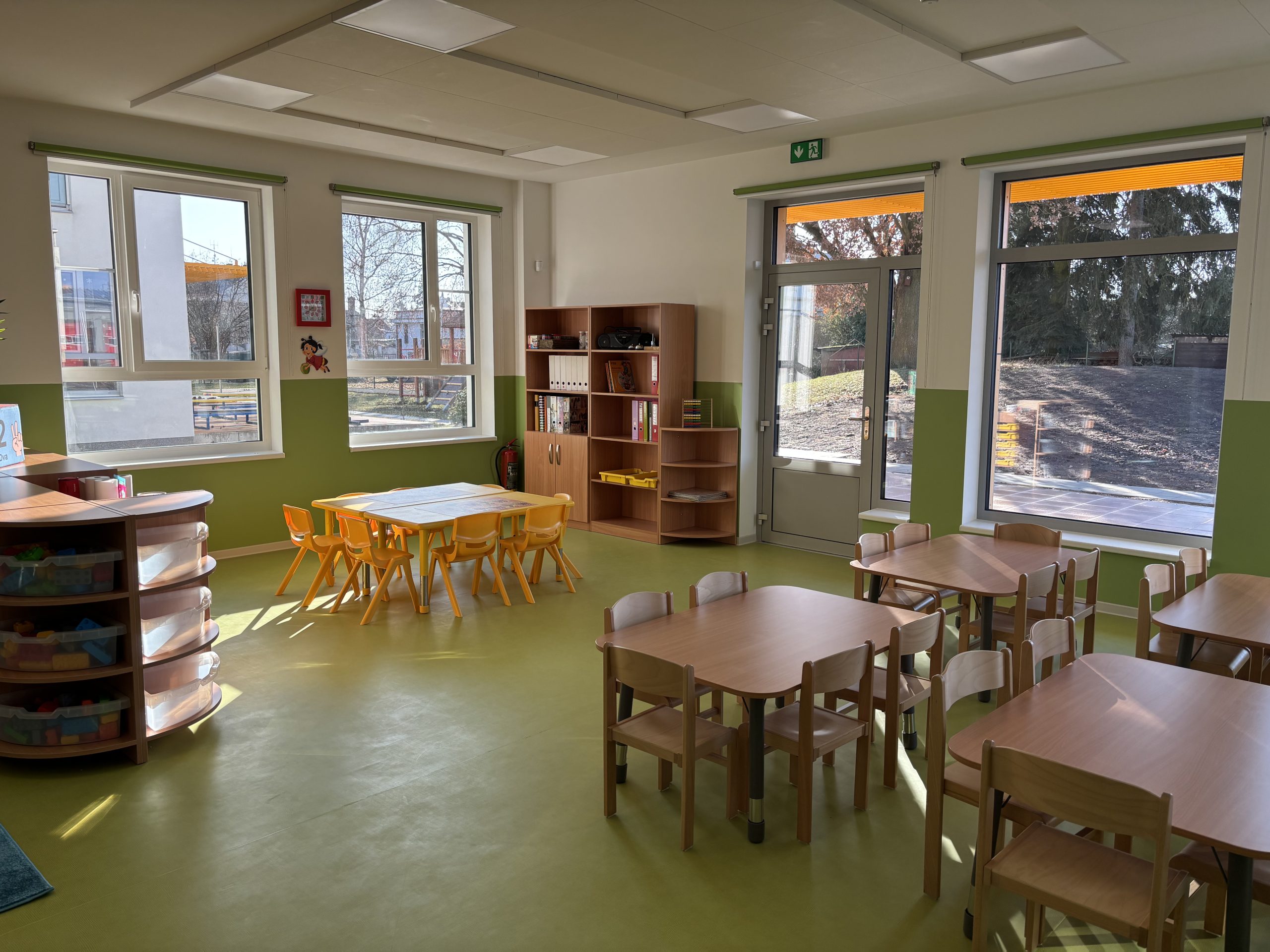 Nový pavilon mateřské školy Třebechovice pod Orebem