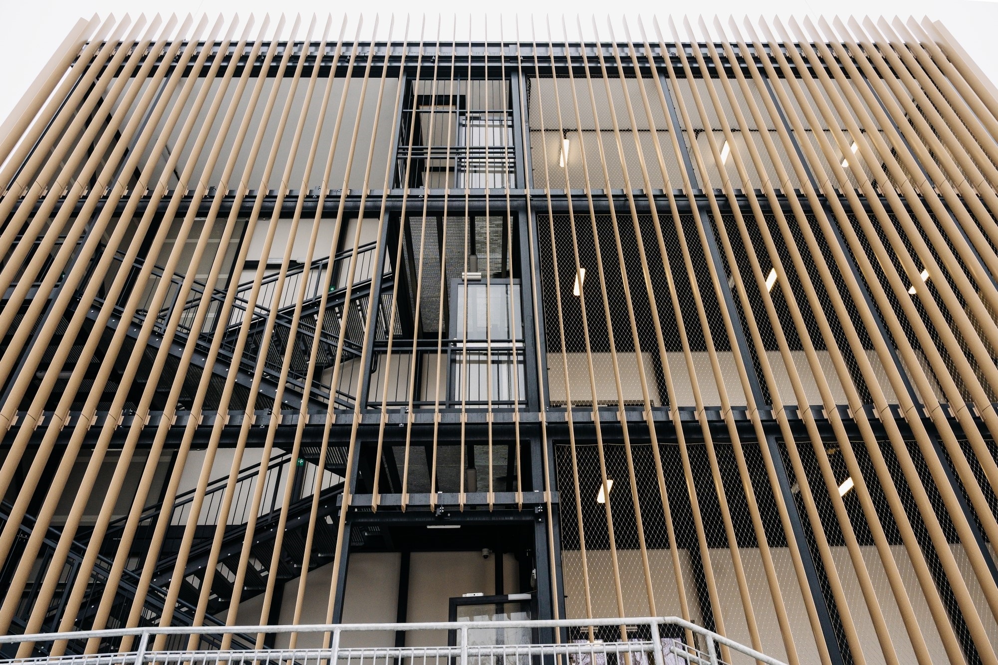 Moderní pavilon psychiatrie v areálu Nemocnice Ostrov