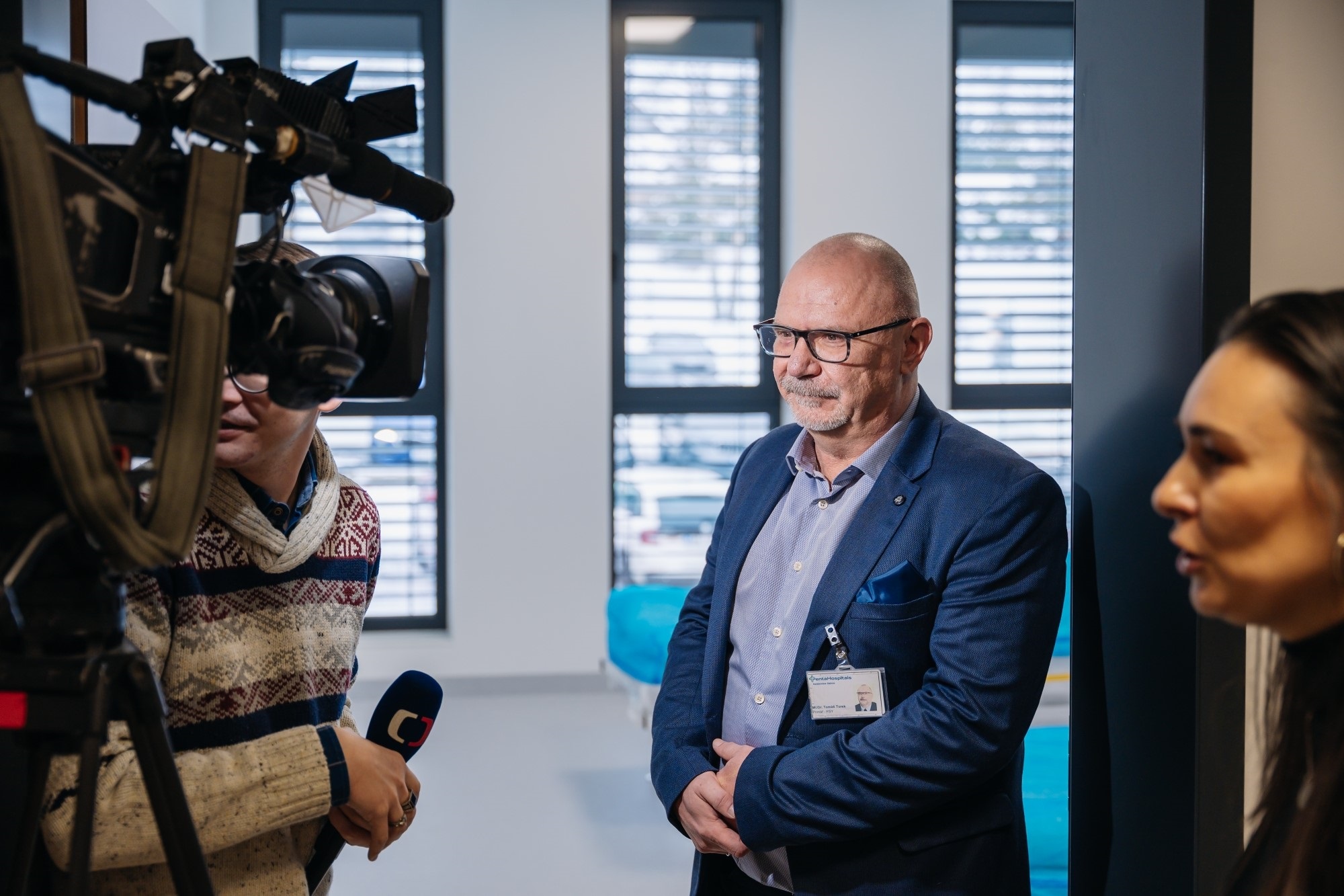 Slavnostní otevření nového psychiatrického oddělení Nemocnice Ostrov