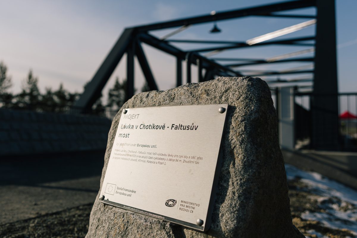 Faltusův most Plzeňanům zajistí bezpečné cesty