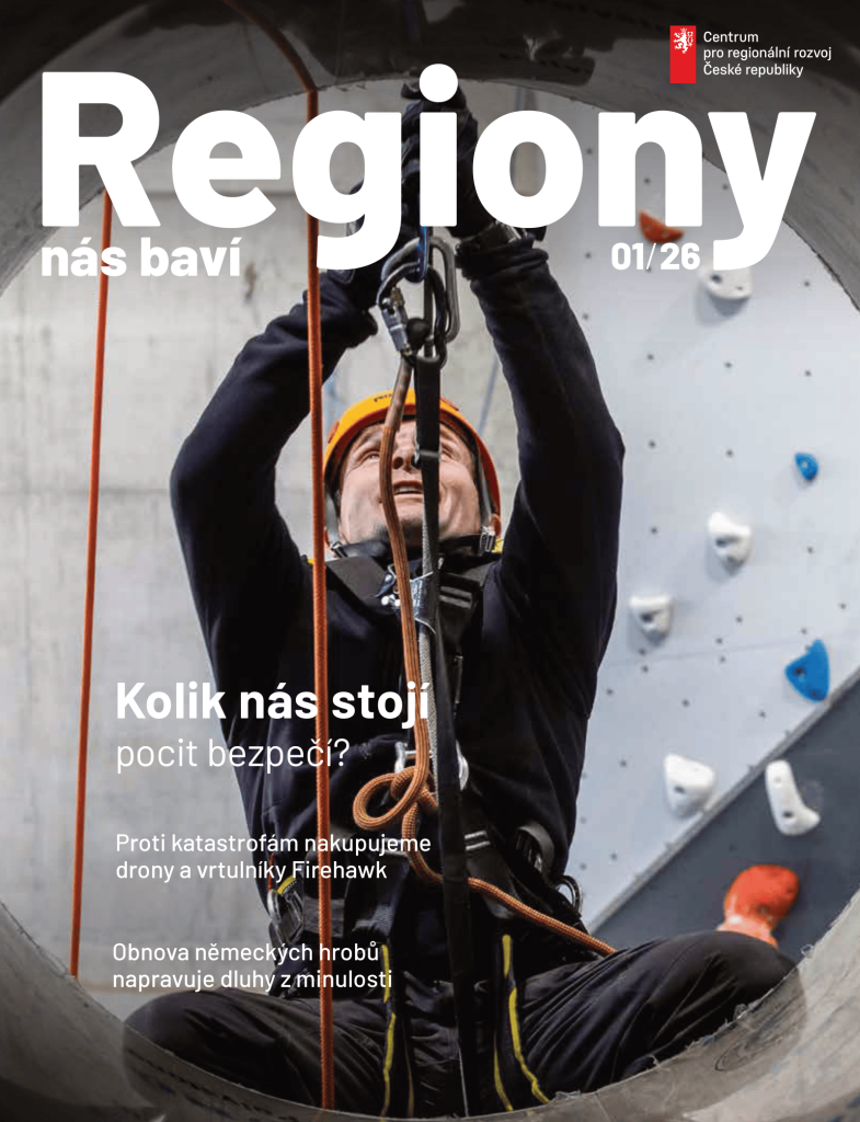 Únorové vydání Regionů nás baví 2026 má jedno hlavní téma: naši bezpečnost.