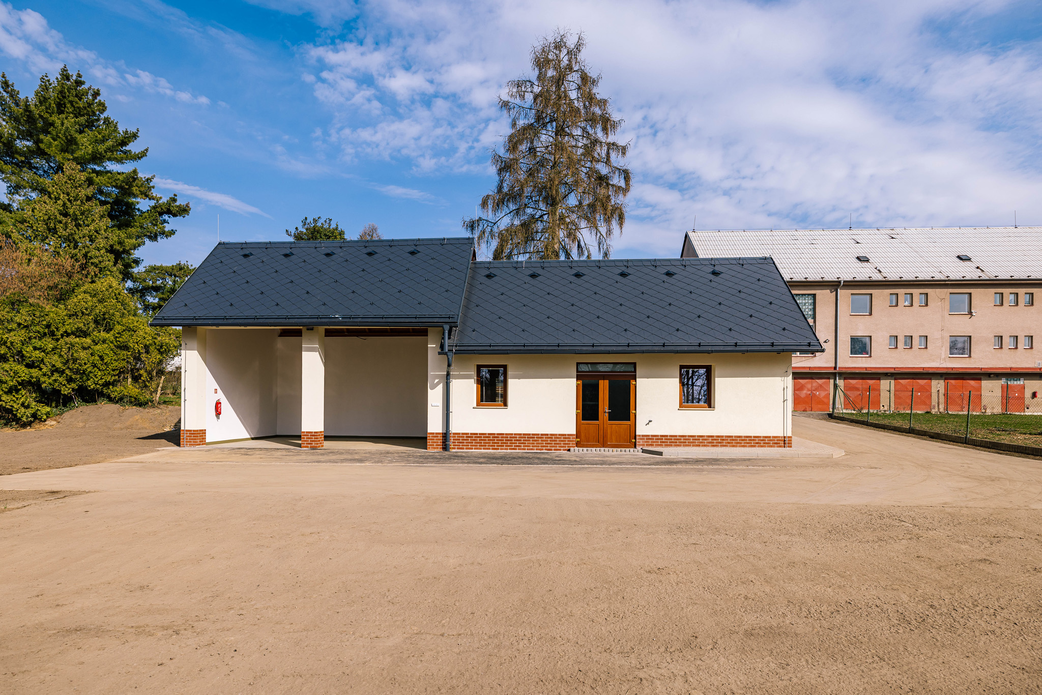 Budova Střední zemědělské školy po rekonstrukci