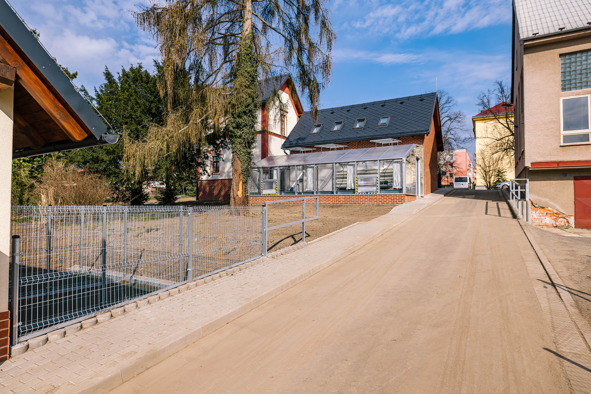 Budova Střední zemědělské školy po rekonstrukci