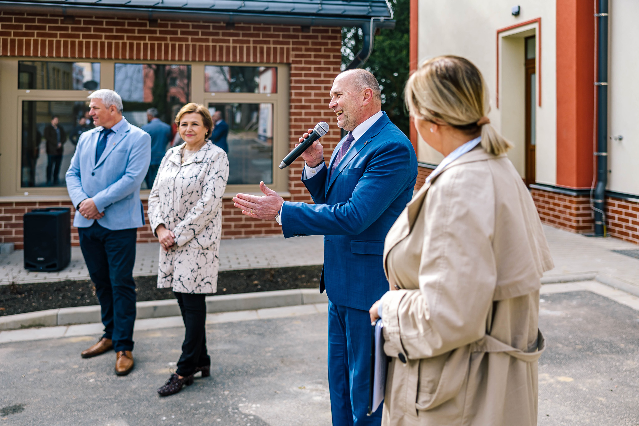 Slavnostní otevření zmodernizovaného areálu školního statku v Kostelci nad Orlicí