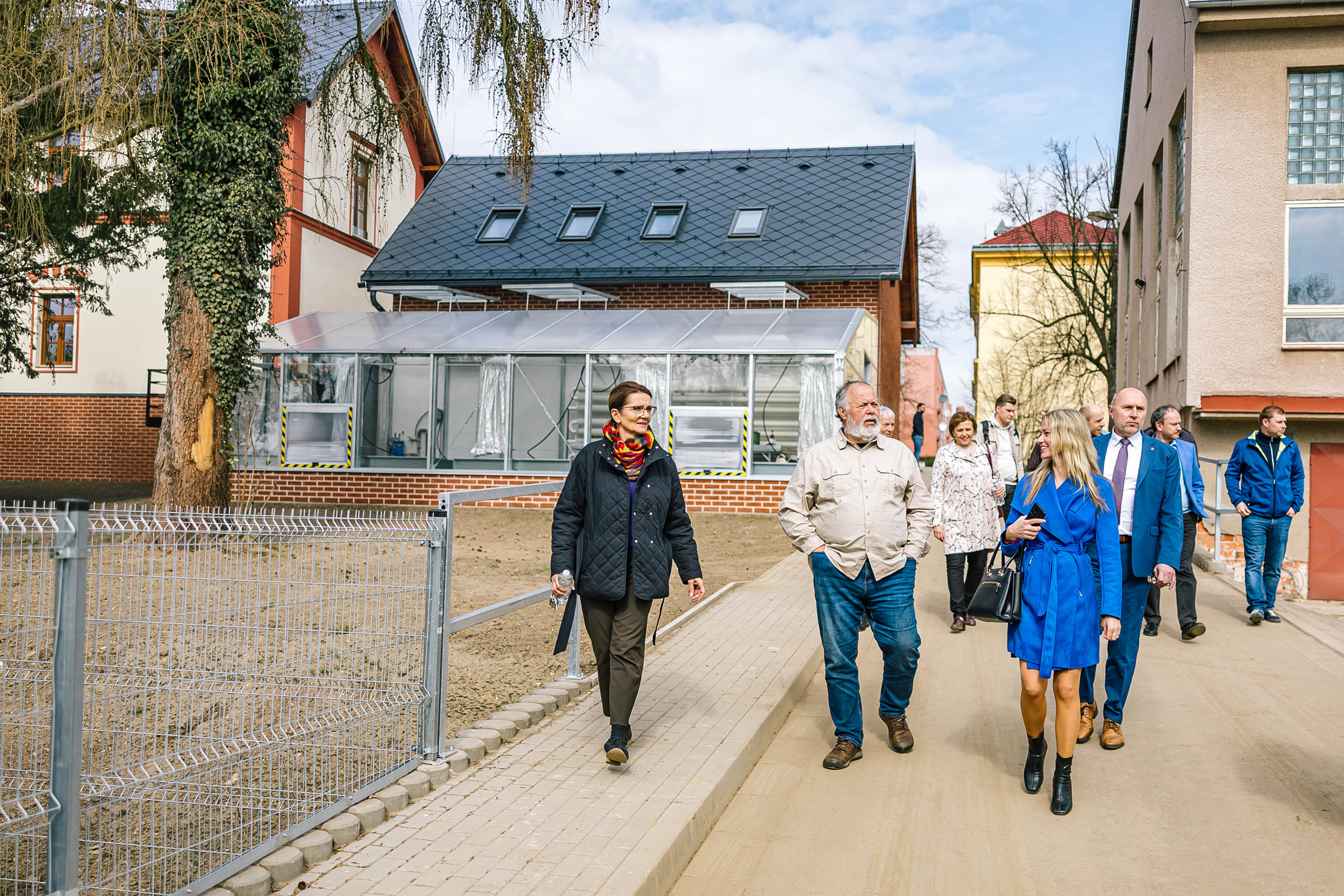 Slavnostní otevření zmodernizovaného areálu školního statku v Kostelci nad Orlicí