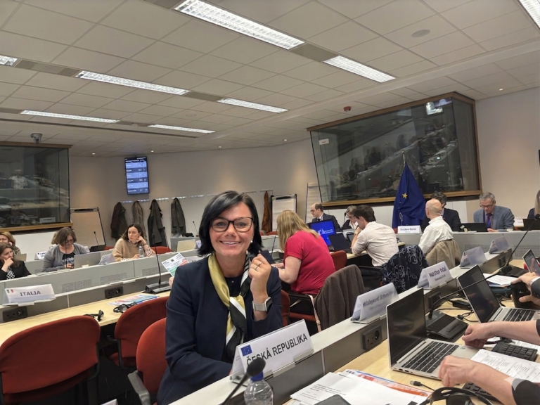 Ředitelka Sekce realizace programů Lenka Fodorová.