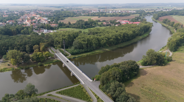 Vizualizace Kostelec n.L. most