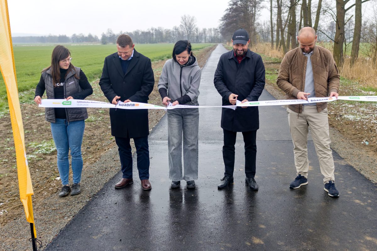 Cyklostezka je součástí širší sítě udržitelných tras podporovaných z programu IROP