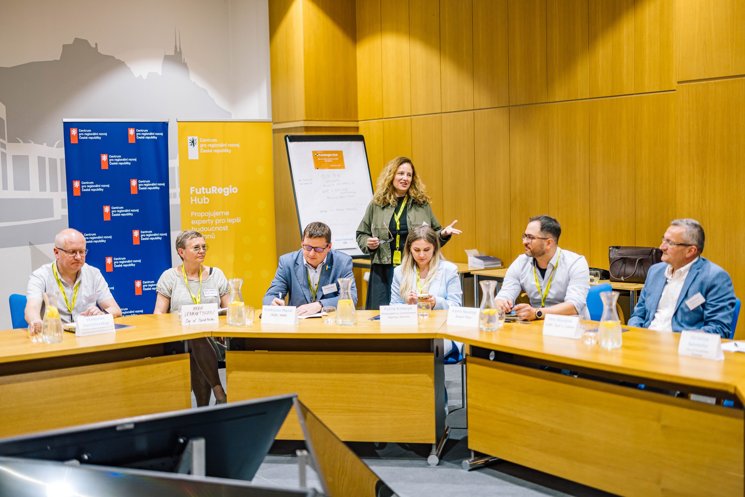 Diskuse FutuRegio Hub o odolnosti regionů na veletrhu URBIS Smart Cities