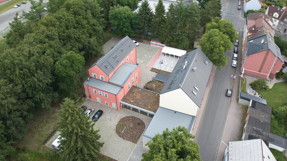 Rekonstrukce proměnila původní komplex v modernější a důstojnější místo pro sociální služby