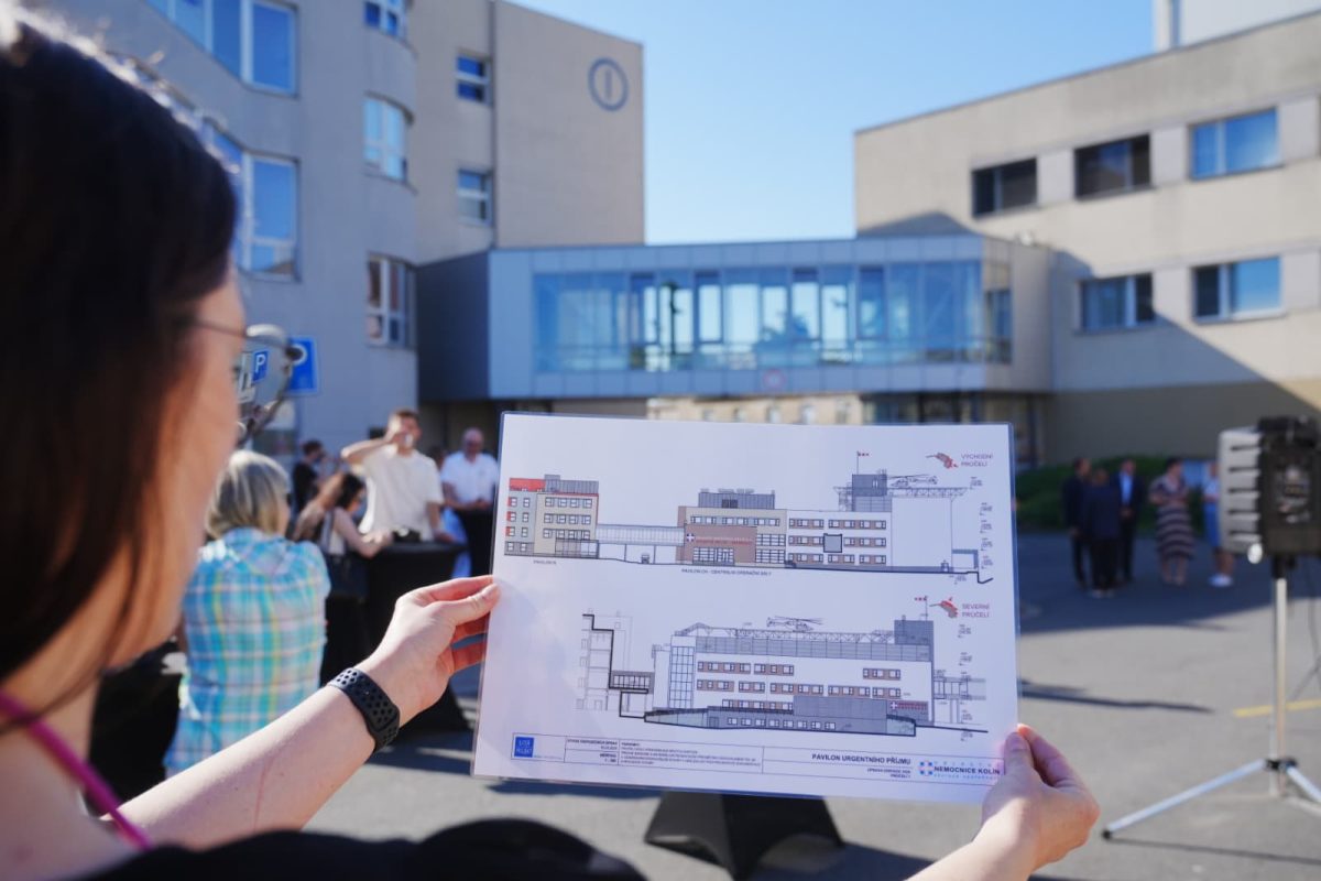 Kolínská nemocnice do dvou let spustí urgentní příjem. Rozšíří a ulehčí akutní zdravotní péči.