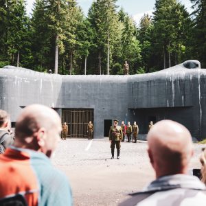 Dělostřelecká tvrz Bouda u Těchonína na Orlickoústecku otevřela novou prohlídkovou trasu ve zrekonstruovaném vstupním objektu.