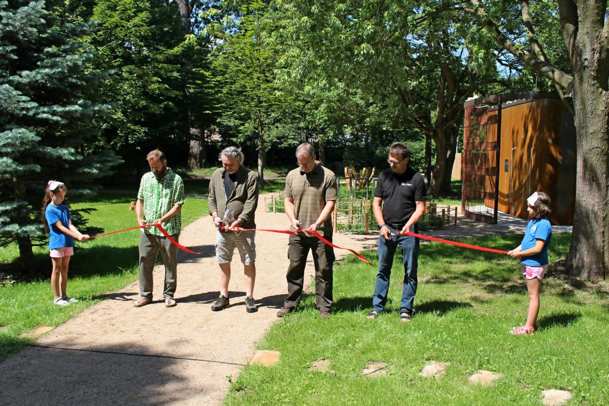 Park Schulzovy sady ve Dvoře Královém.