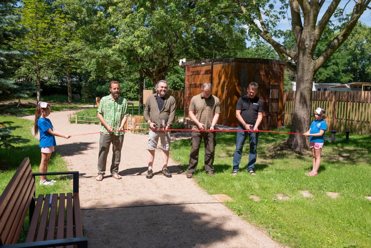 Park Schulzovy sady ve Dvoře Královém.