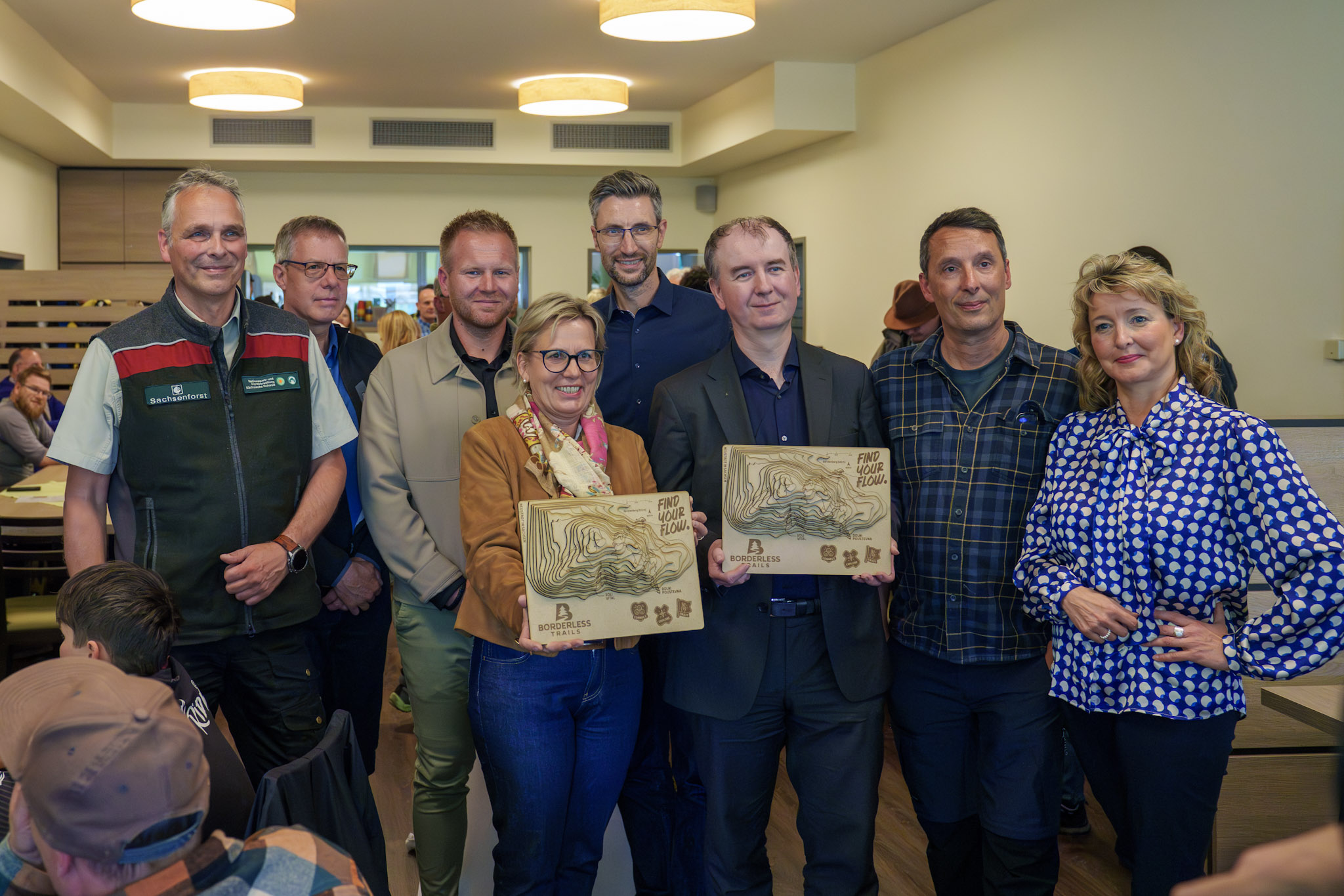 První trasy projektu Borderland Trails jsou otevřené. Po dokončení nabídne přeshraniční areál přibližně 35 kilometrů trailů pro začátečníky i zkušené.