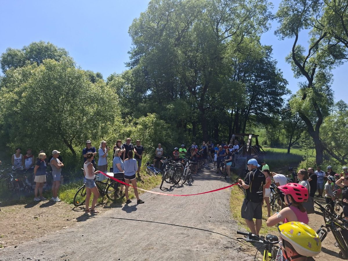 Slavnostní otevření druhé etapy cyklostezky v Brtnici