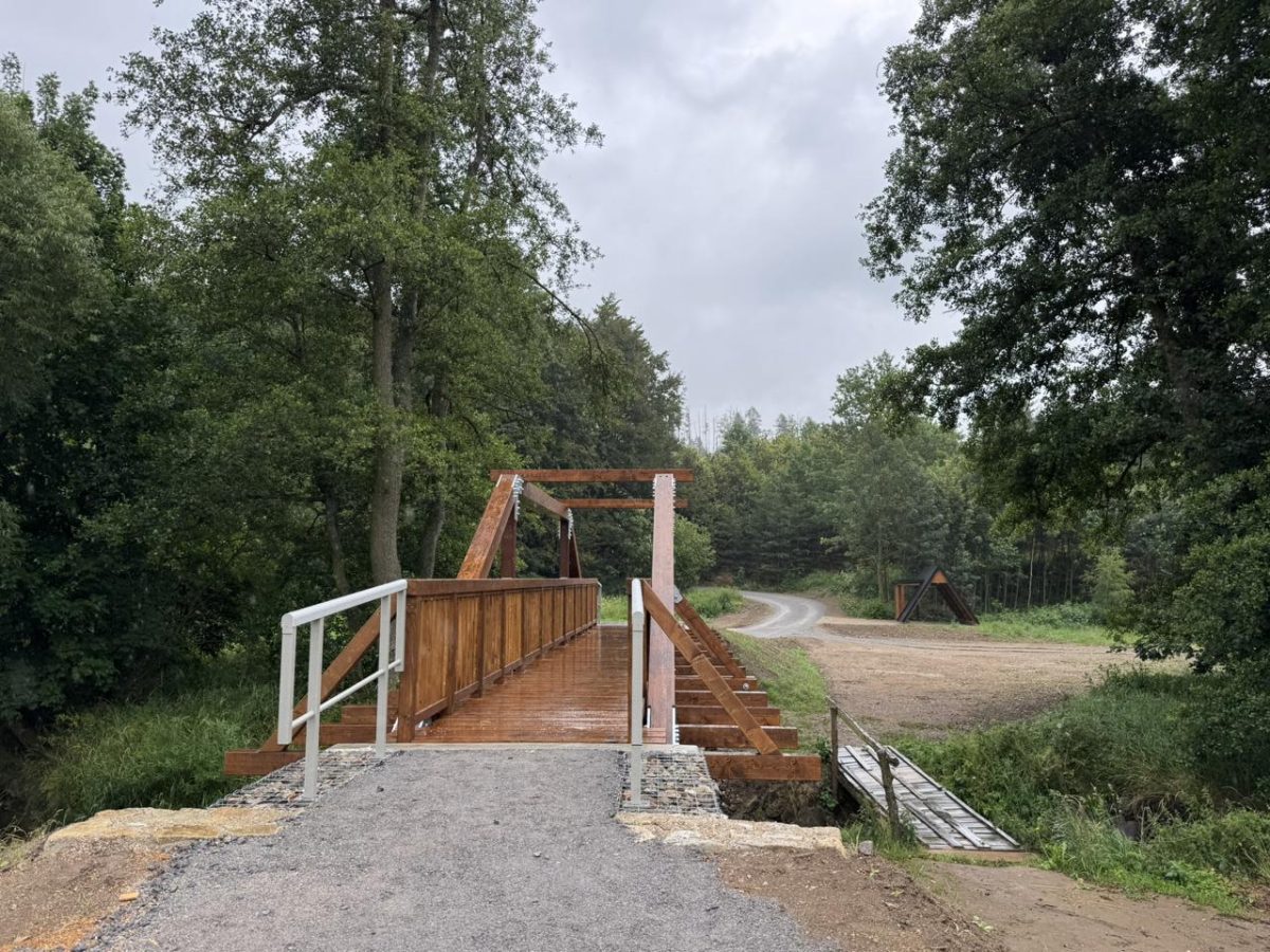Slavnostní otevření druhé etapy cyklostezky v Brtnici