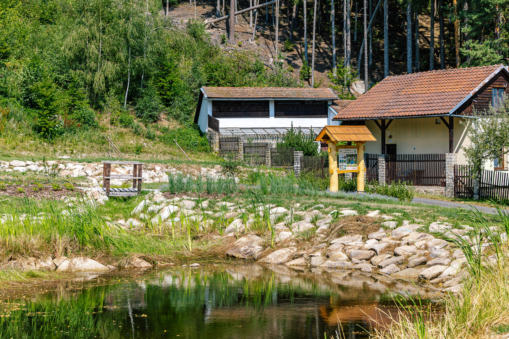 Cejle na Jihlavsku investovala do bezpečnější dopravy i obnovy rybníčku. Proměna veřejných prostranství zlepšila každodenní život místních obyvatel.