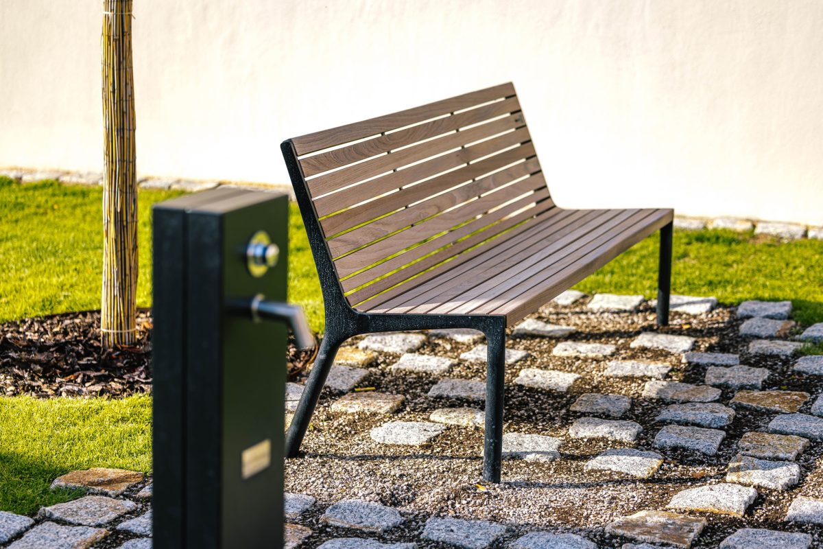 Revitalizovaná zahrada Panského domu v Uherském Brodě