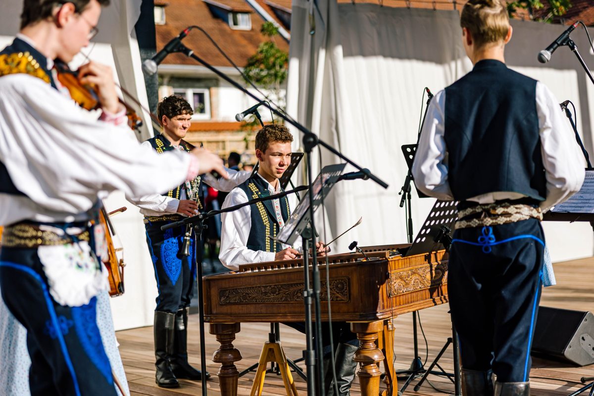 Revitalizovaná zahrada Panského domu v Uherském Brodě